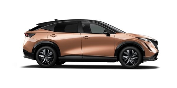 Nissan ARIYA met een lage netto bijtelling in 2025