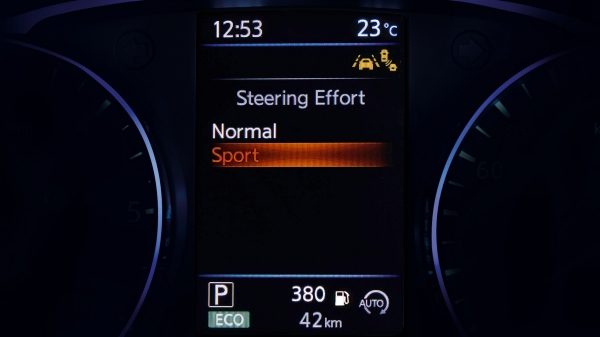 Qashqai TFT screen drive modes