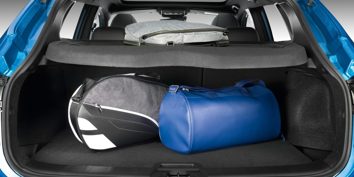 Qashqai trunk configuration open space