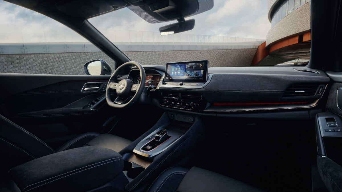 Diseño interior del Nissan Qashqai