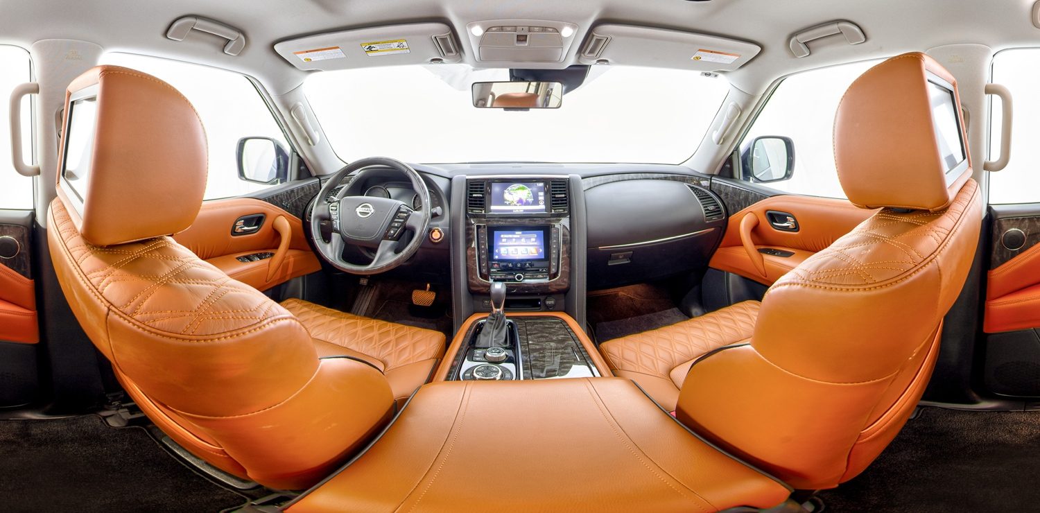 virtual 360 of a Nissan Patrol