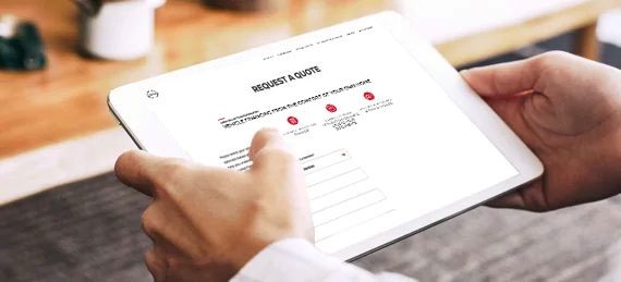 Woman on a video call