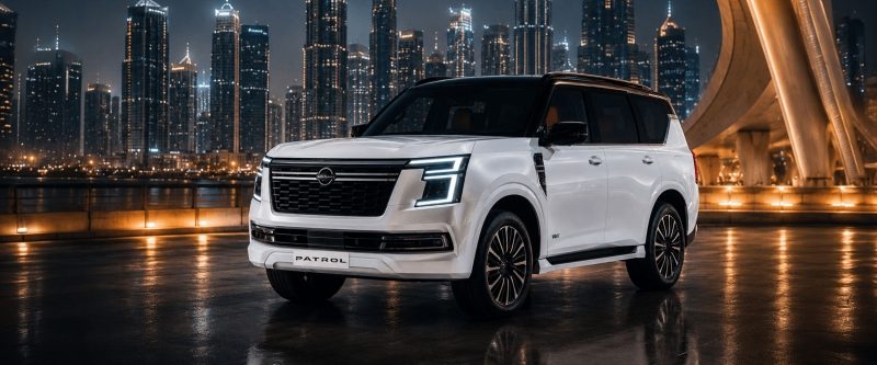 Nissan Patrol SUV designed for both on-road comfort and off-road capability