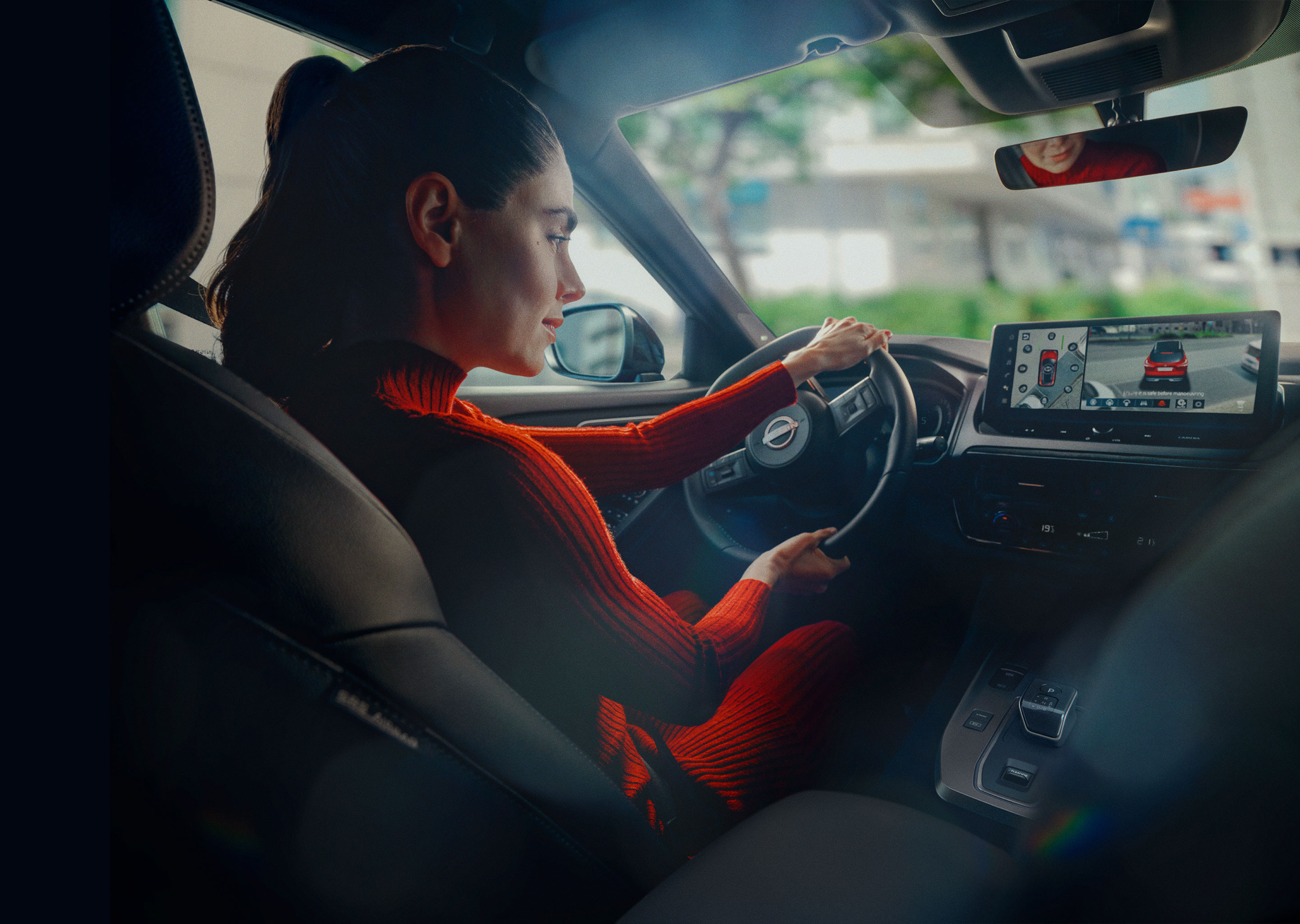 Nissan Qashqai e-Power driving shot on bridge - Hybrid SUV