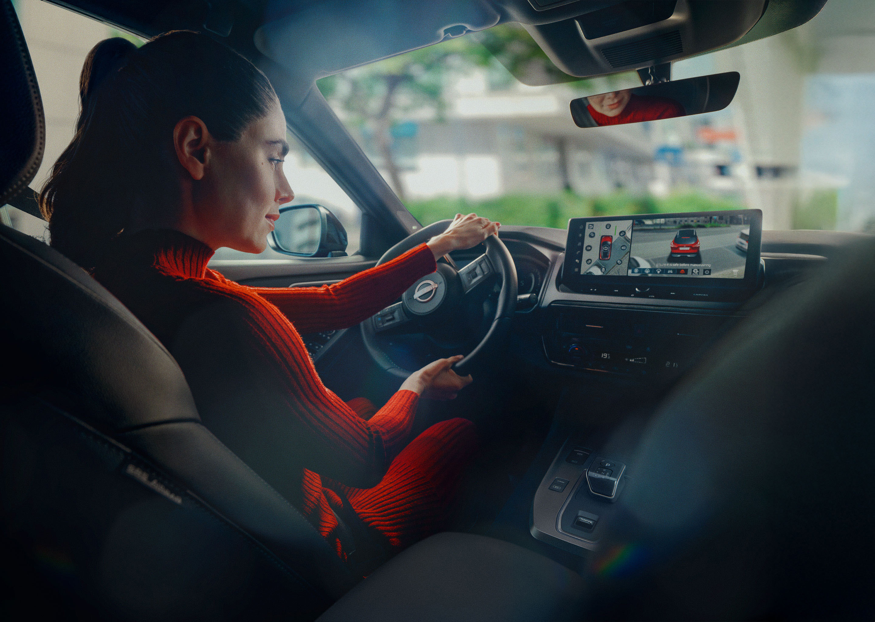 Nissan Qashqai e-Power driving shot on bridge - Hybrid SUV