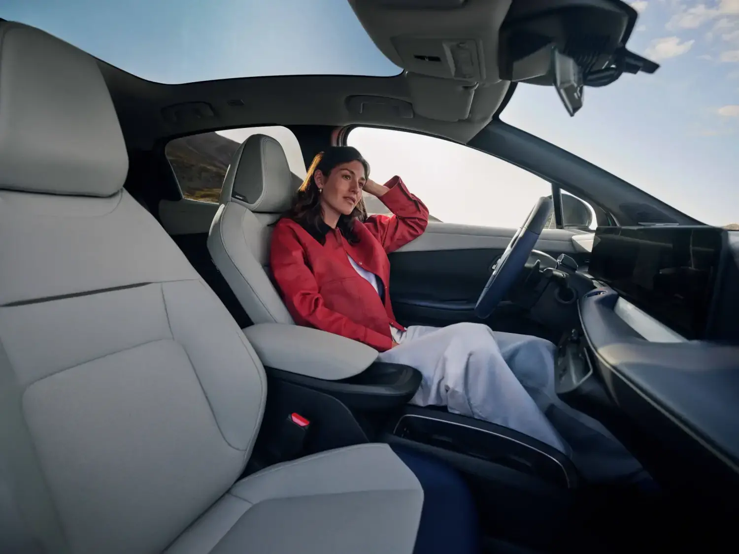 Nieuwe Nissan LEAF interieur