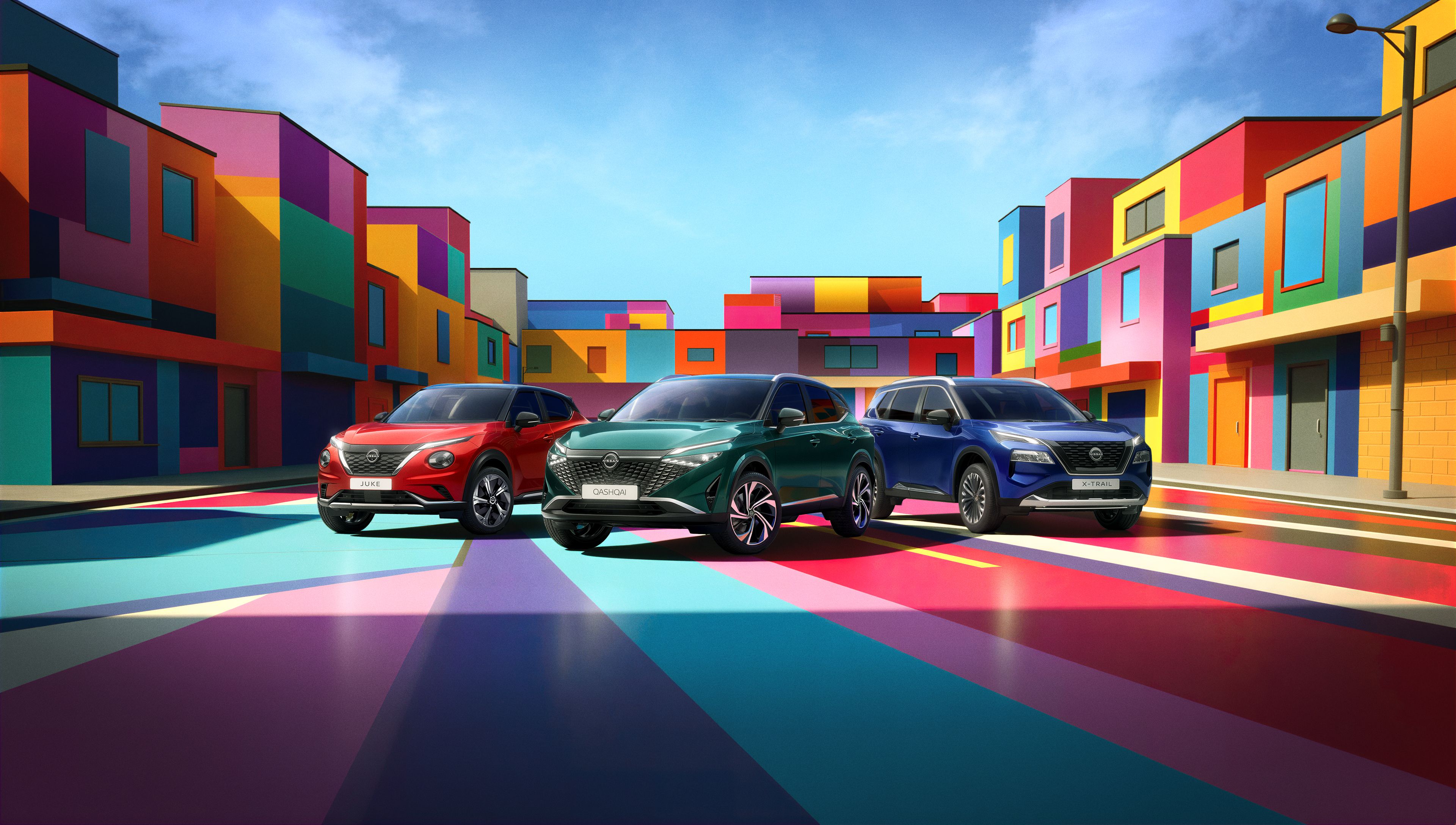 Make Life Pop campagne Nissan Juke, Qashqai en X-Trail