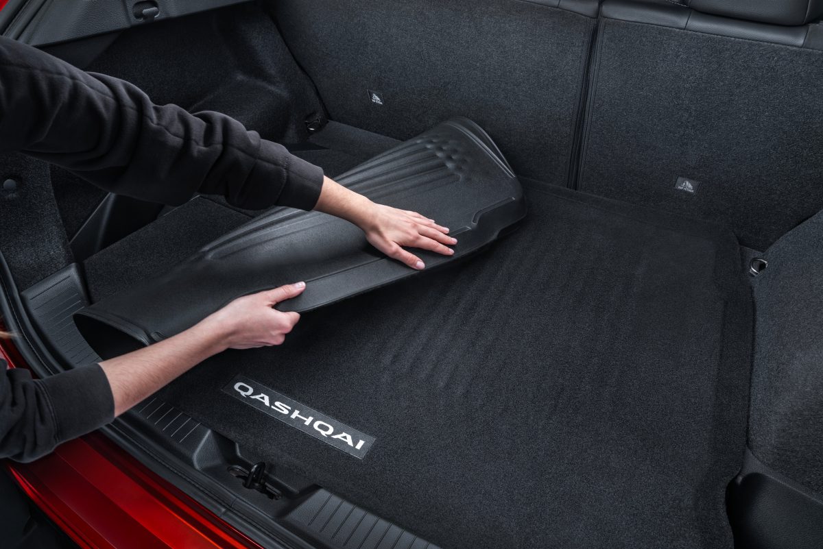 Alfombrilla reversible de maletero del Nissan QASHQAI e-POWER