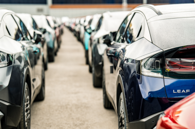 Bilde av nye Nissan LEAF elbil