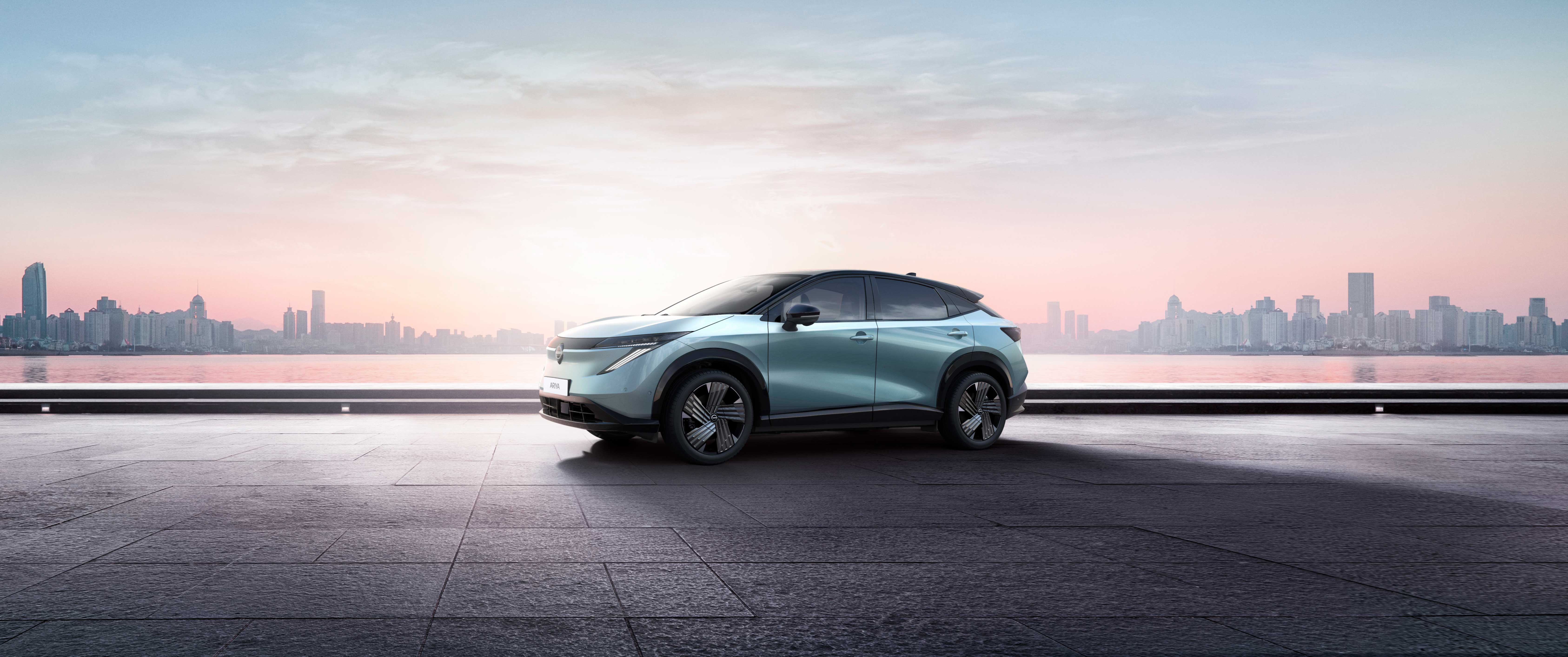 Bilde av nye Nissan ARIYA elbil 2026