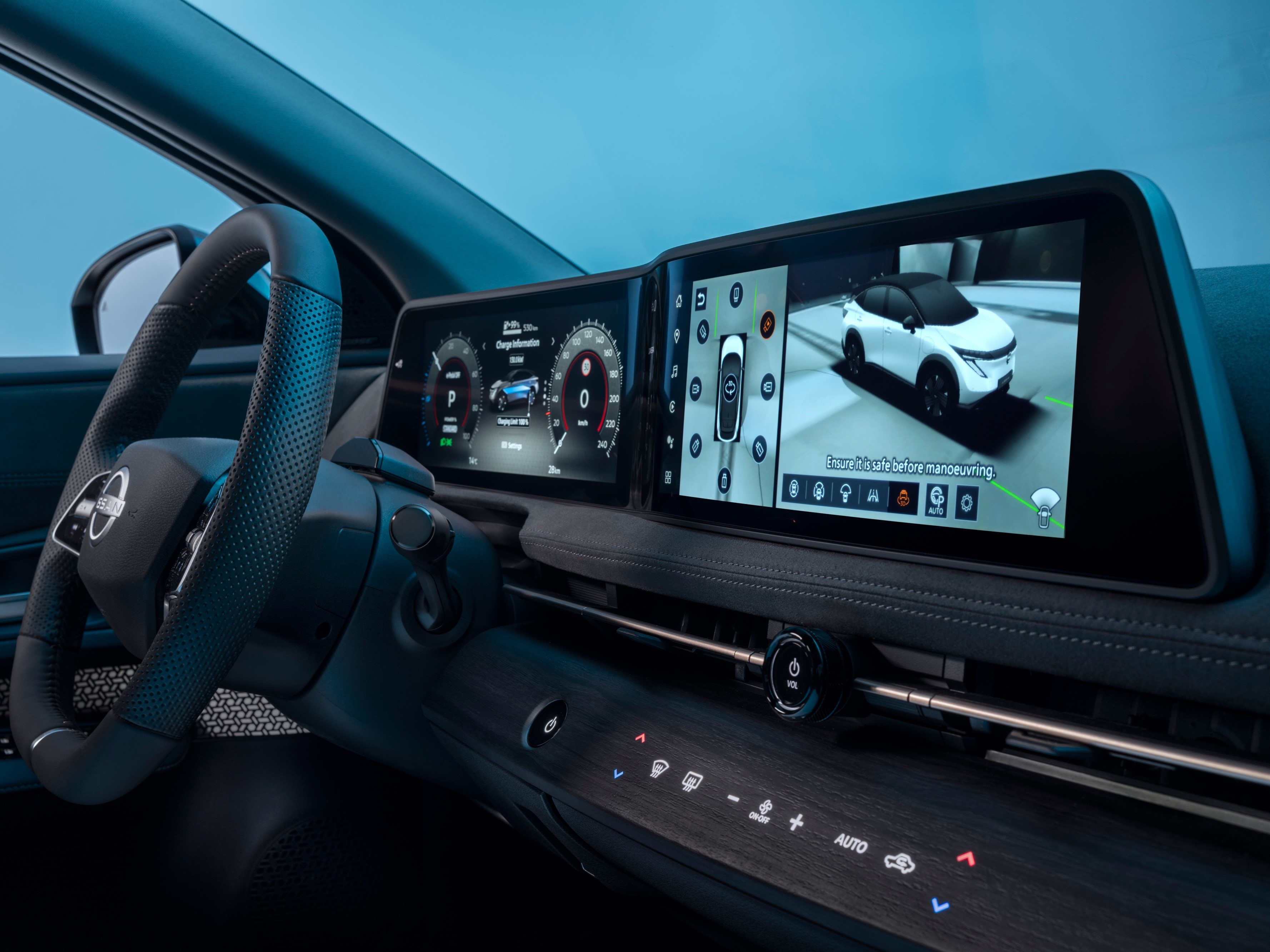 Nye Nissan ARIYA ryggekamera