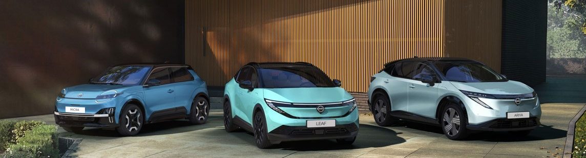 Nissan elbiler ARIYA LEAF MICRA