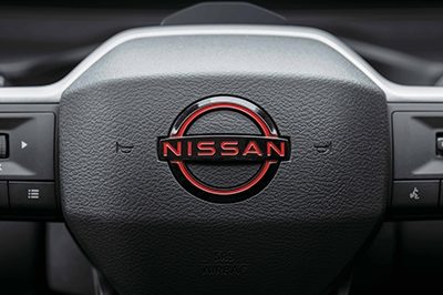 Nissan X-Trail N-Trek high view showing black roof rail