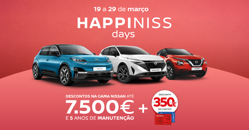 HappiNiss Days com oferta cartão continente