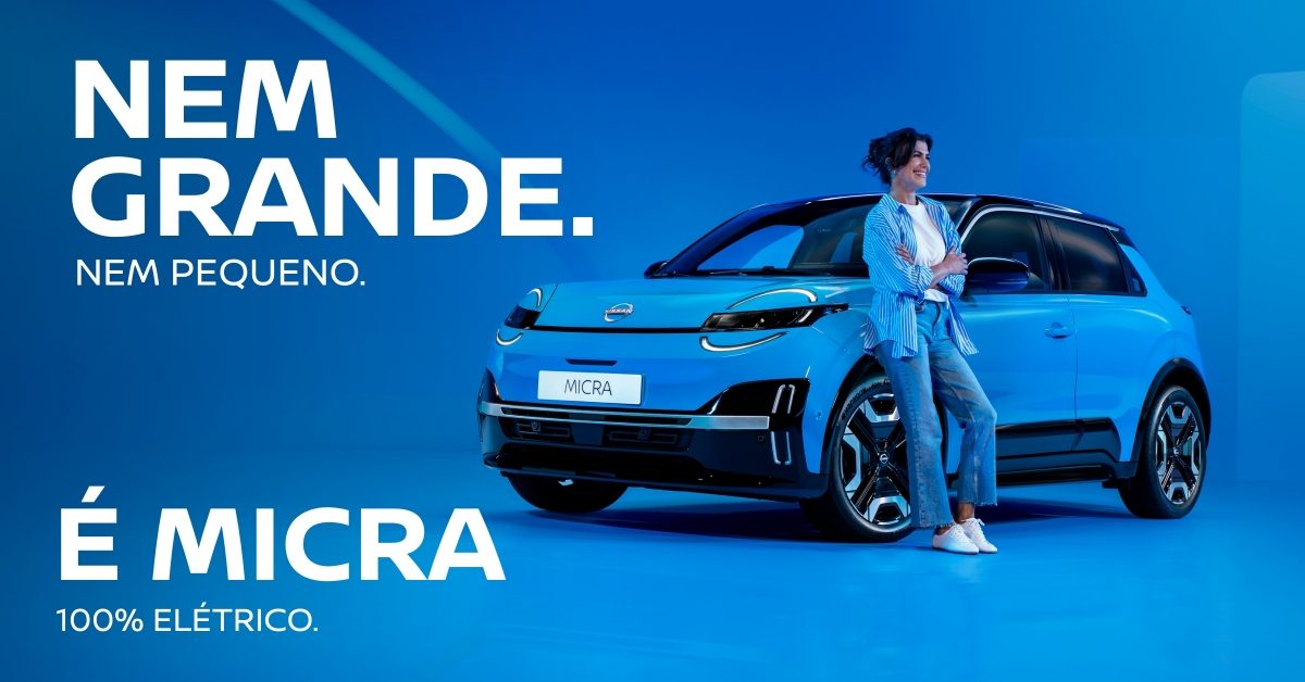 Nem Grande. Nem Pequeno. É Nissan MICRA