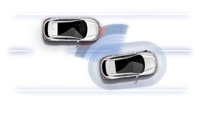 Система контроля движения сзади