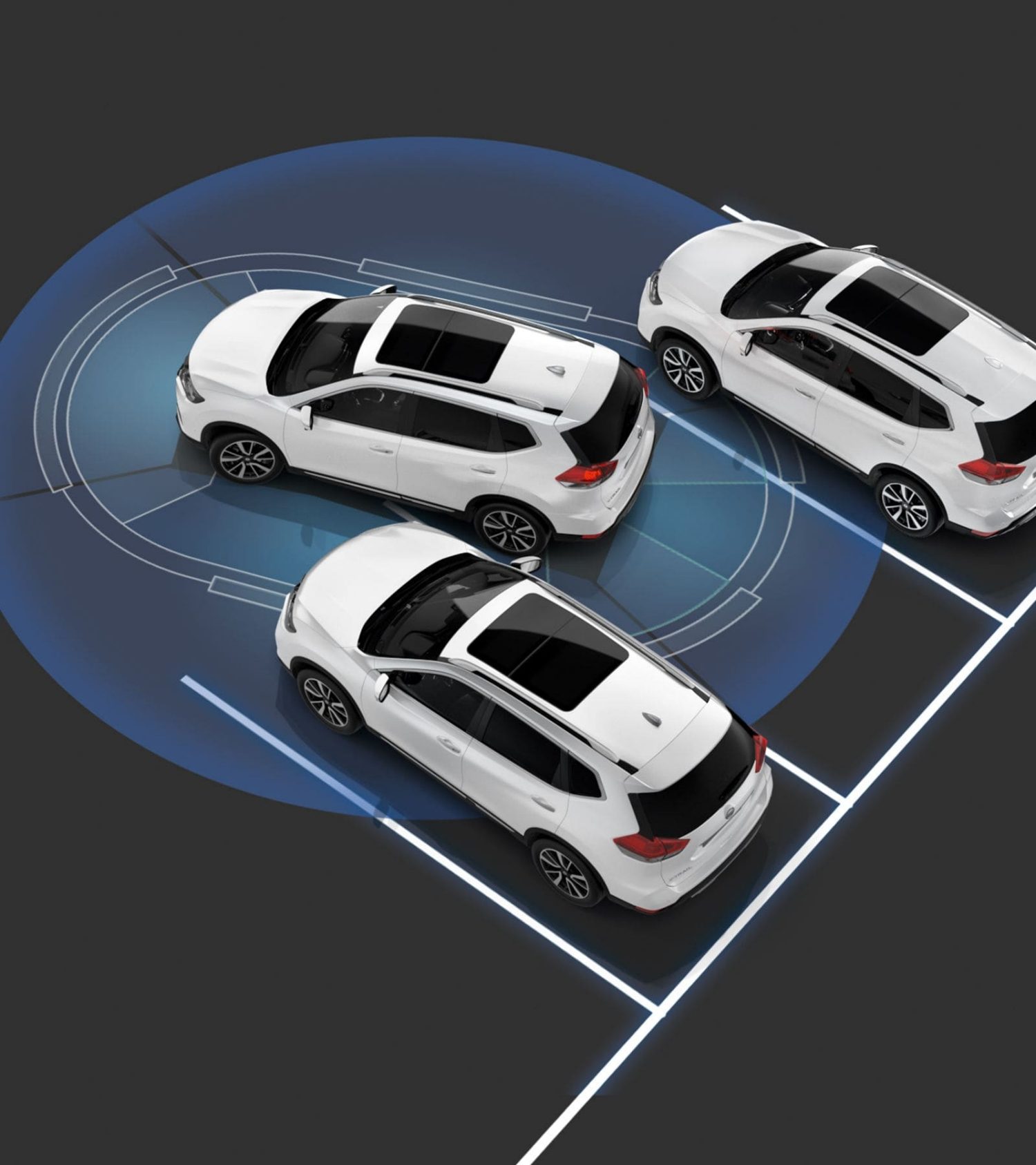 Интеллектуальная система парковки Nissan X-Trail