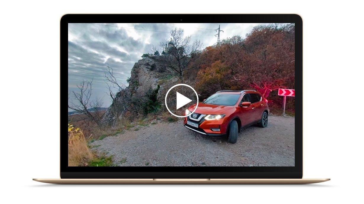Виртуальный тест-драйв 360 NissanX-Trail