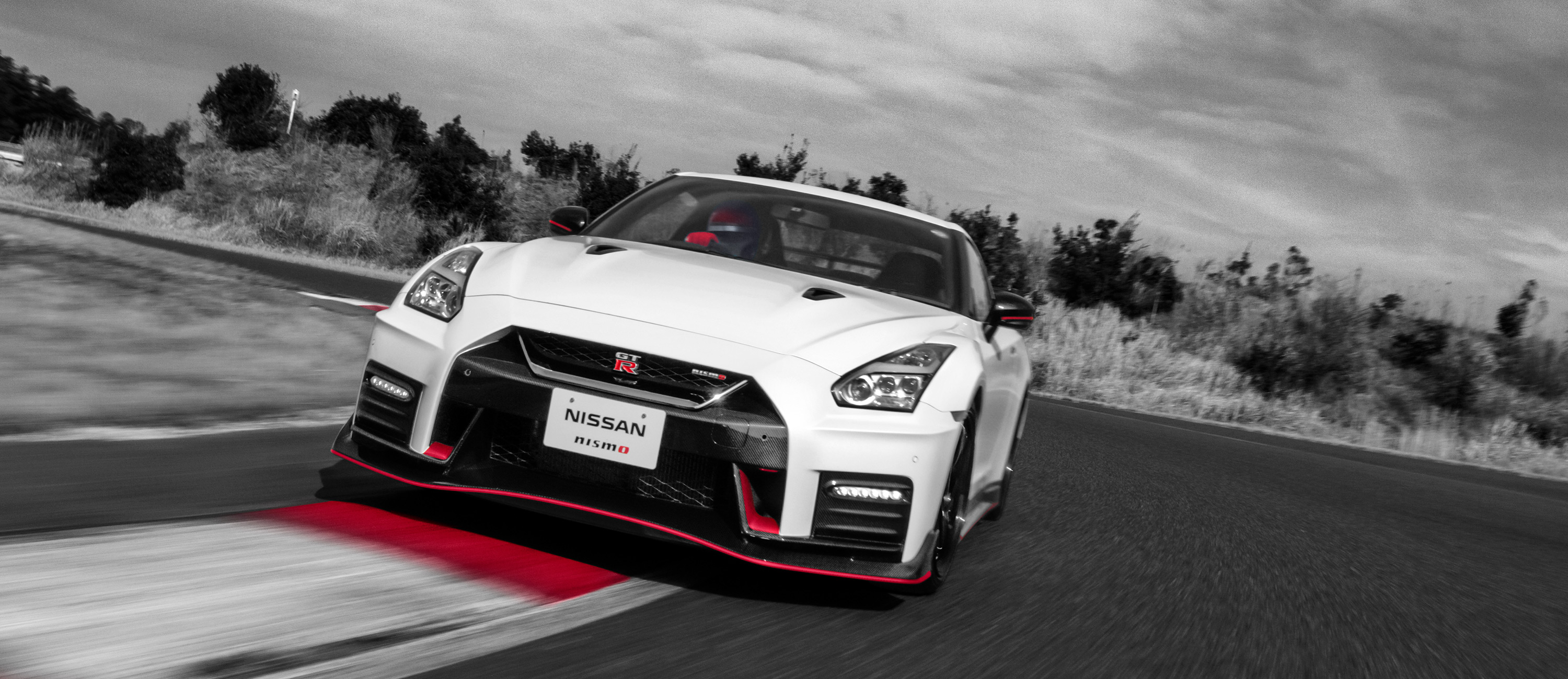 Nissan GT-R NISMO on race track - Saudi Arabia high-performance sports car