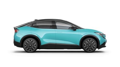 Nissan LEAF 100% elektrisk familiebil med information om priser, udvalgt udstyr og rækkevidde