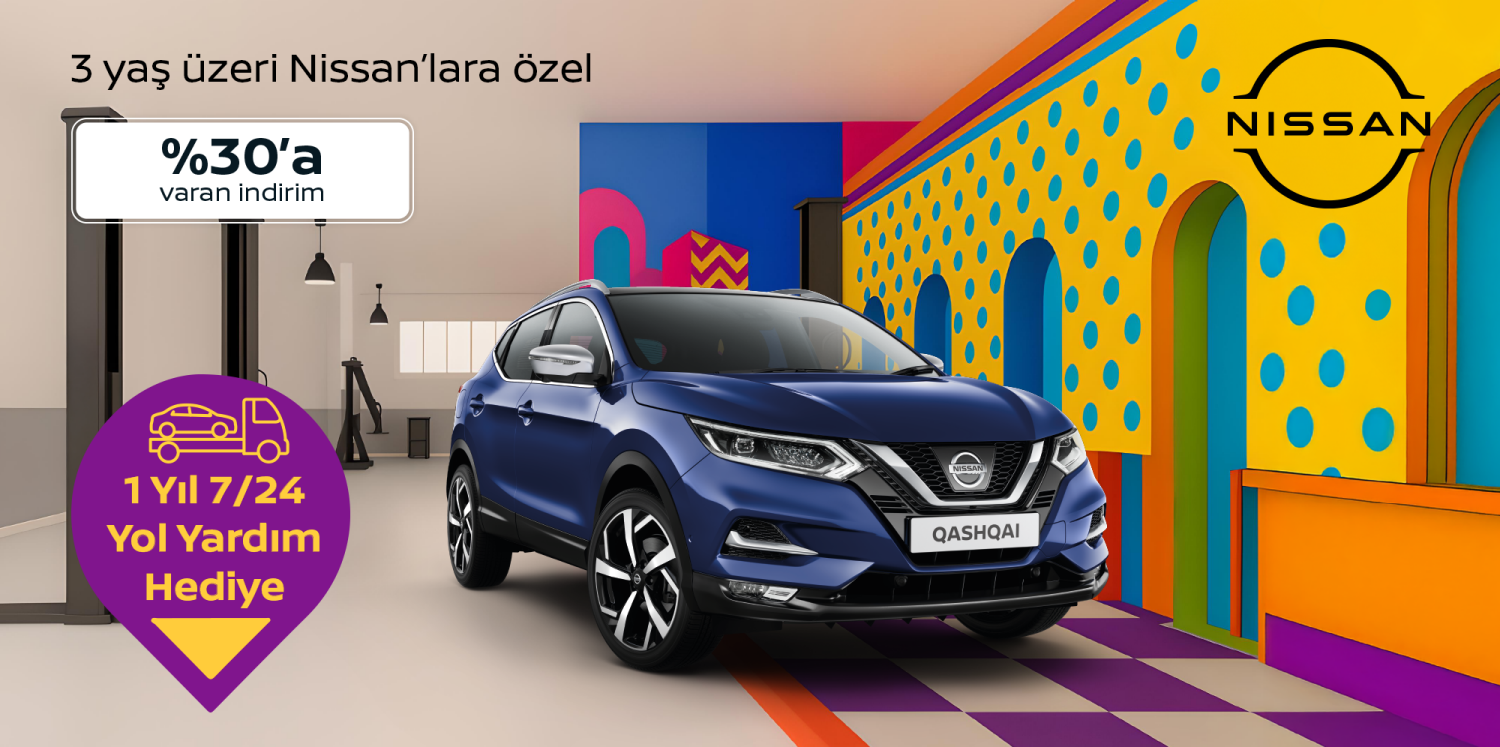 Nissan 3+ yaş servis kampanyası
