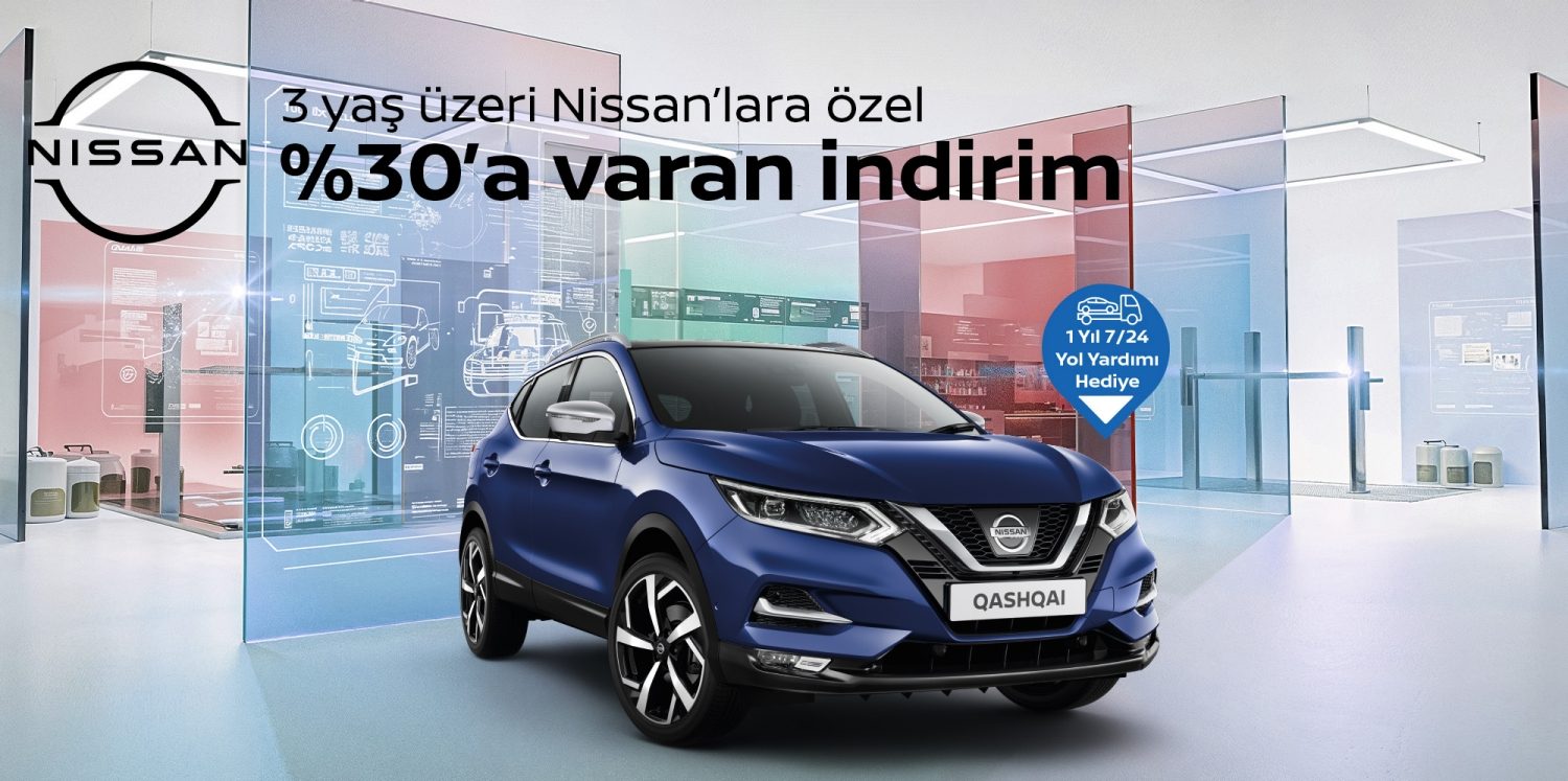 Nissan 3+ yaş servis kampanyası