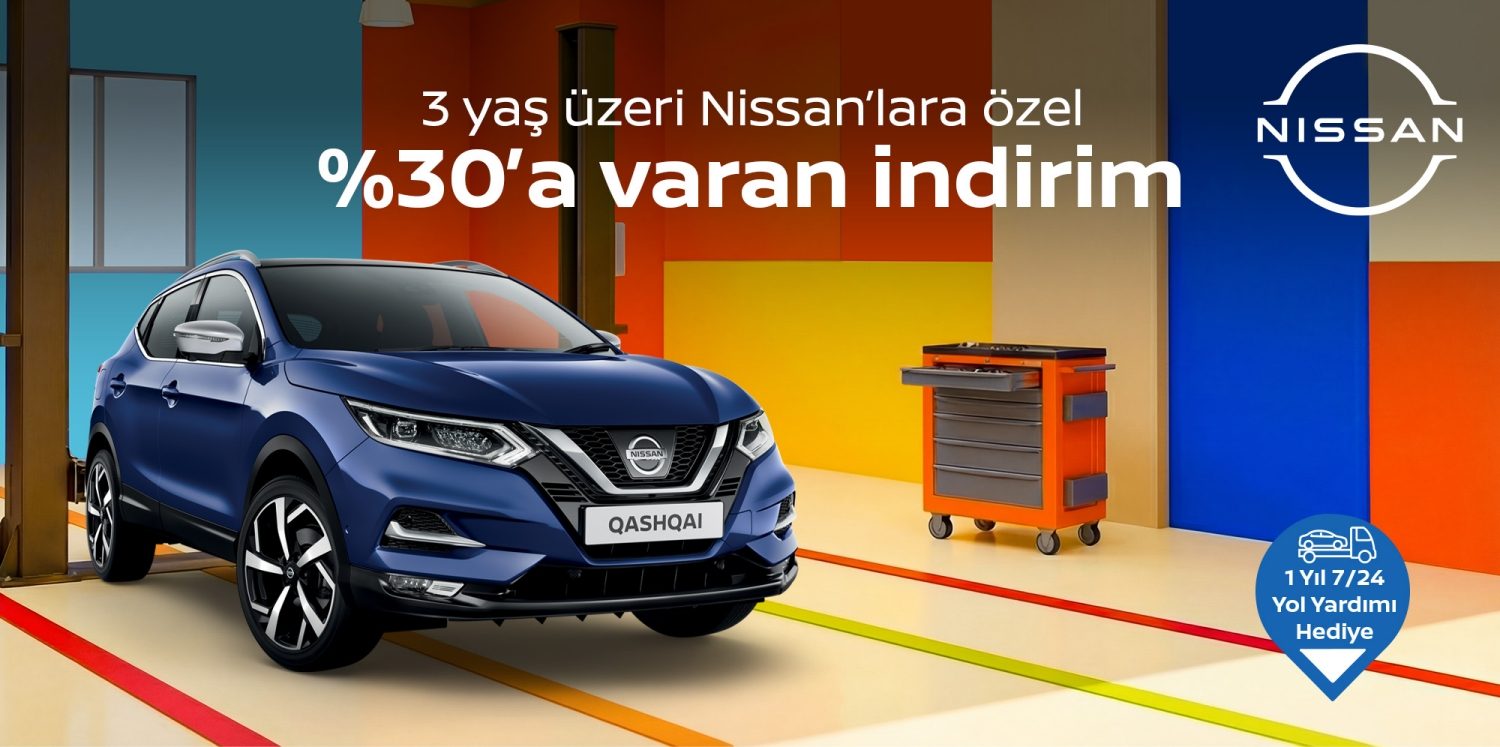 Nissan 3+ yaş servis kampanyası