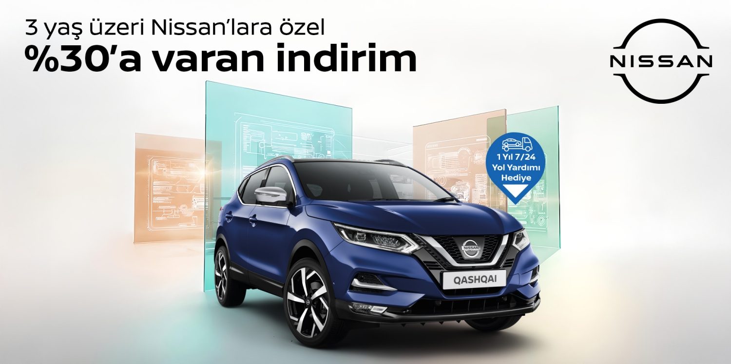 Nissan 3+ yaş servis kampanyası