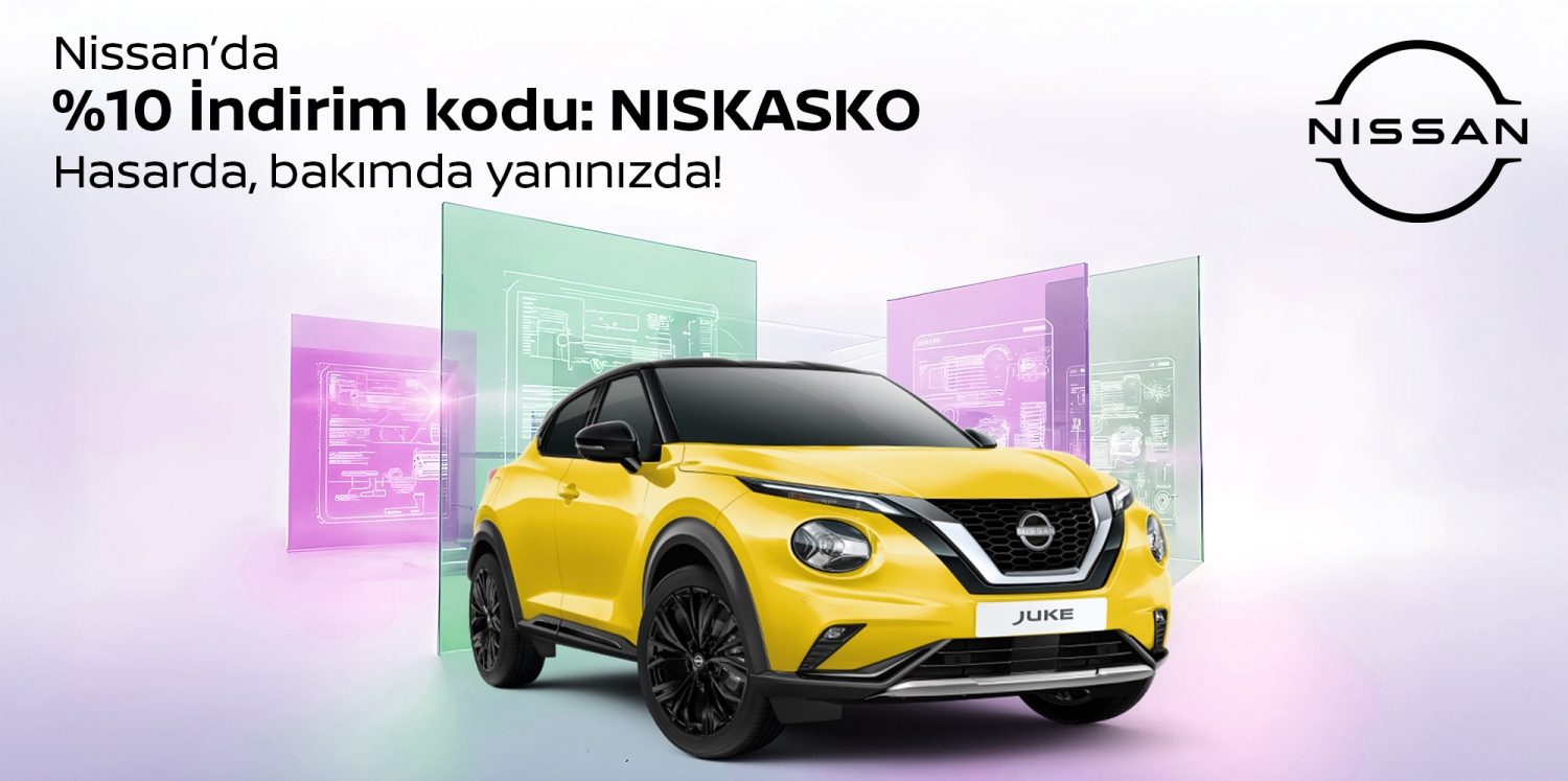 NISSAN’DAN %10 İNDİRİM KODU: NİSKASKO
