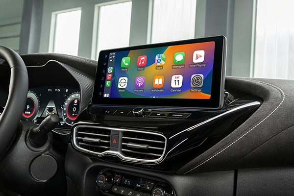 Nissan Juke wireless Apple Carplay® screen graphic close up view