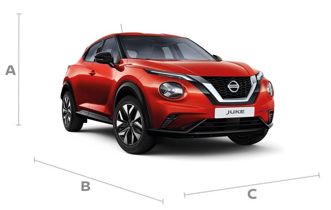 Nissan JUKE — вигляд спереду