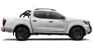 Navara stealth side profile